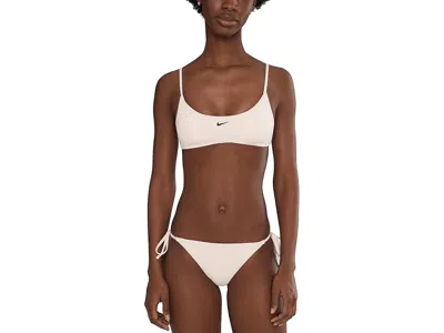 Nike Effortless Essential Bralette Bikini Top In Neutral