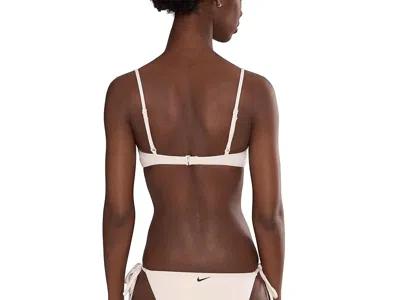 Nike Effortless Essential Bralette Bikini Top In Neutral