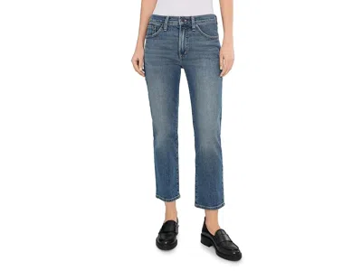 Madewell The Jules Slim Straight Jeans Atlin Wash In Brown