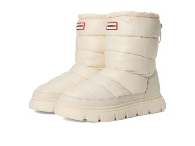 Hunter Maribel Waterproof Snow Boot In White