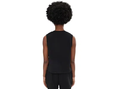 Varley Marla Button Placket Tank Top In Black