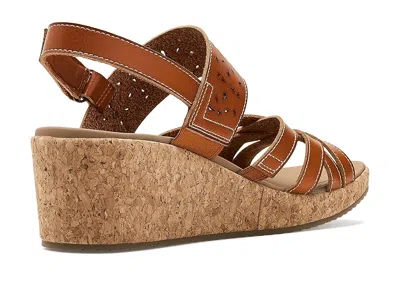 Skechers Arch Fit Beverlee 2.0 Natural Era Wedge Sandal In Brown