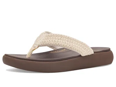 Skechers Relaxed Fit Asana Luxe Hidden Valley 2 Flip Flop In White