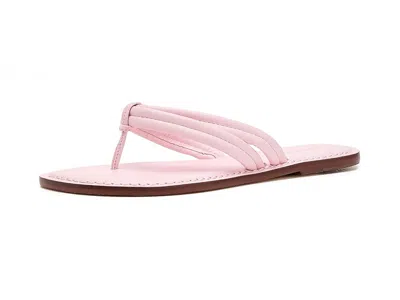 Bernardo Miami Double-strap Sandals In Pink