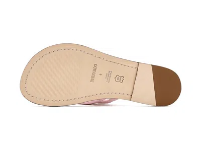 Bernardo Miami Double-strap Sandals In Pink