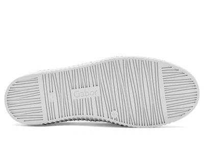 Gabor Waltz Womens Casual Trainers Colour: White/silver, Size: 8 In Multi
