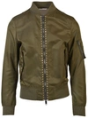 VALENTINO Valentino Rockstud Untitled Bomber Jacket,MV3CI1602KP825