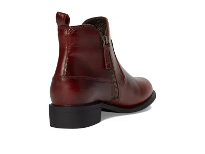 Sas Mojo Side Zip Ankle Boot In Brown