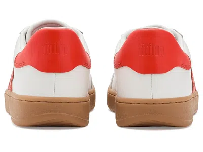 Fitflop The Dash T-toe Leather Sneakers In Multi