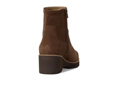 Vionic Ariana Zip Short Boots In Brown