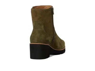 Vionic Ariana Zip Short Boots In Green