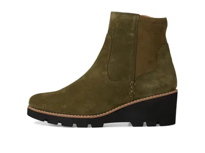 Vionic Ariana Zip Short Boots In Green