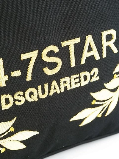 Shop Dsquared2 24-7 Star Logo Backpack In Black