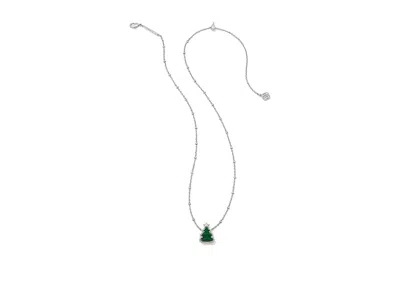 Kendra Scott Holiday Tree Short Pendant In Pattern