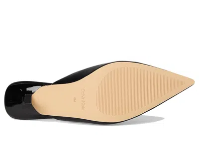 Calvin Klein Camily Pointed Toe Mule In Black