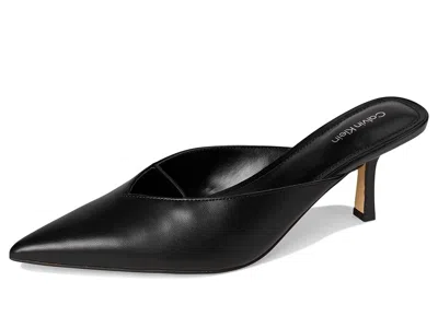 Calvin Klein Camily Pointed Toe Mule In Black