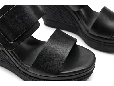 Kork-ease Korkease Raya Espadrille Wedge Sandal In Black