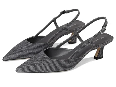 Stuart Weitzman Vinnie 50 Slingback Pump In Gray