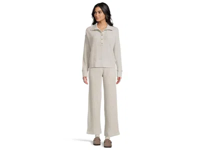 Faherty Apres Waffle Pants In Gray