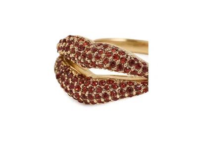 Kate Spade Kiss Pave Lip In Pattern