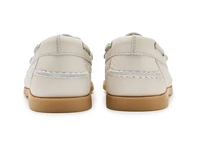 Sperry A/o Embossed Perf In White