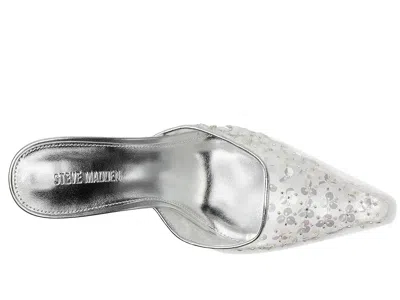 Steve Madden Alexi Mule In Silver