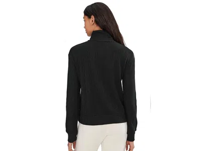 Splendid Sweatersoft 1/4 Zip In Black