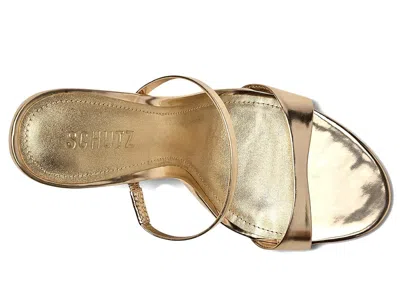 Schutz Jessica Mule In Silver