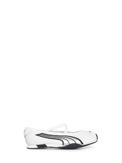 Puma Women S H-street Ballet Sneakers Warm In White