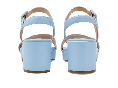 Lifestride Rhythmn Platform Sandal In Blue