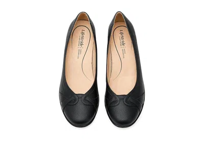 Lifestride Infinite Wedge Slipon In Black