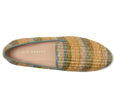 Jack Rogers Bradley Raffia Loafer In Multi