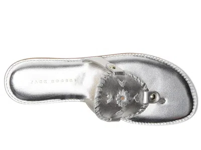 Jack Rogers Collins Sandal In Silver