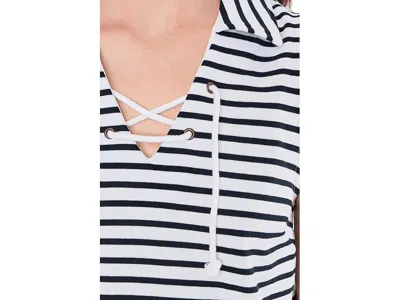Lilla P Sleeveless Collared Top In Multi