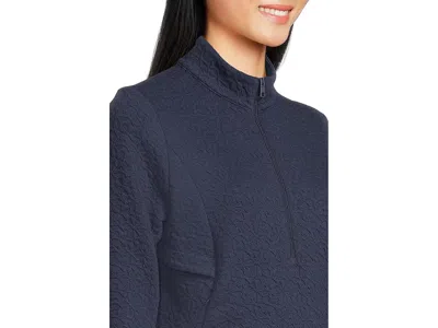 Callaway 1/2-zip Quilted Knit Pullover In Gold