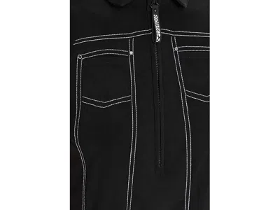 Jamie Sadock Solid Color Sleeveless Top In Black