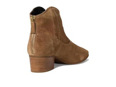 Sas Dylan Back Zip Ankle Bootie In Sand