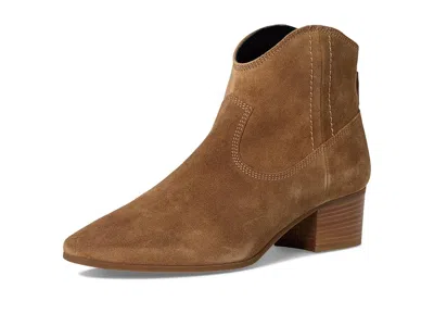 Sas Dylan Back Zip Ankle Bootie In Sand