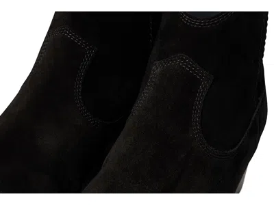 Sas Dylan Back Zip Ankle Bootie In Black