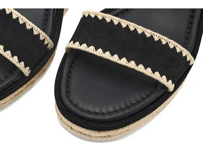 Cole Haan Cloudfeel Asbury Espadrille Wedge Sandals In Black