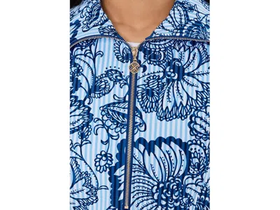 Lilly Pulitzer Upf 50+ Eleni Pullover In Blue