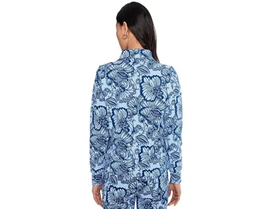 Lilly Pulitzer Upf 50+ Eleni Pullover In Blue