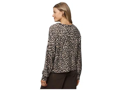 Splendid Delaney Leopard Sweater