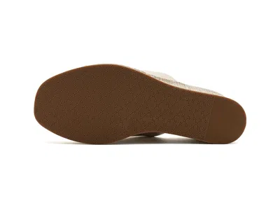 Johnston & Murphy Mallory Platform Wedge Slide Sandal In Neutral