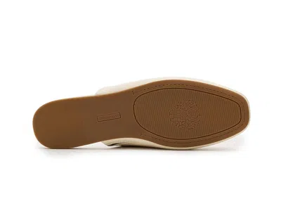 Vince Camuto Macassie Slip-on Flat Mule In White