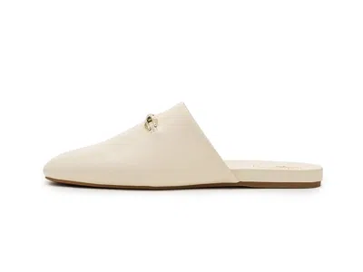 Vince Camuto Macassie Slip-on Flat Mule In White