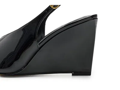 Vince Camuto Meristi Slingback Pointed Toe Wedge Pump In Multi