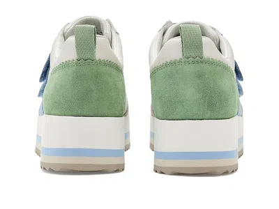 Johnston & Murphy Gracie Double Strap Platform Sneaker In Multi