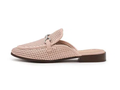 Johnston & Murphy Ali Perforated Bit Mule In Pink