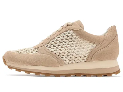 Johnston & Murphy Piper Knit Panel Sneaker In Neutral